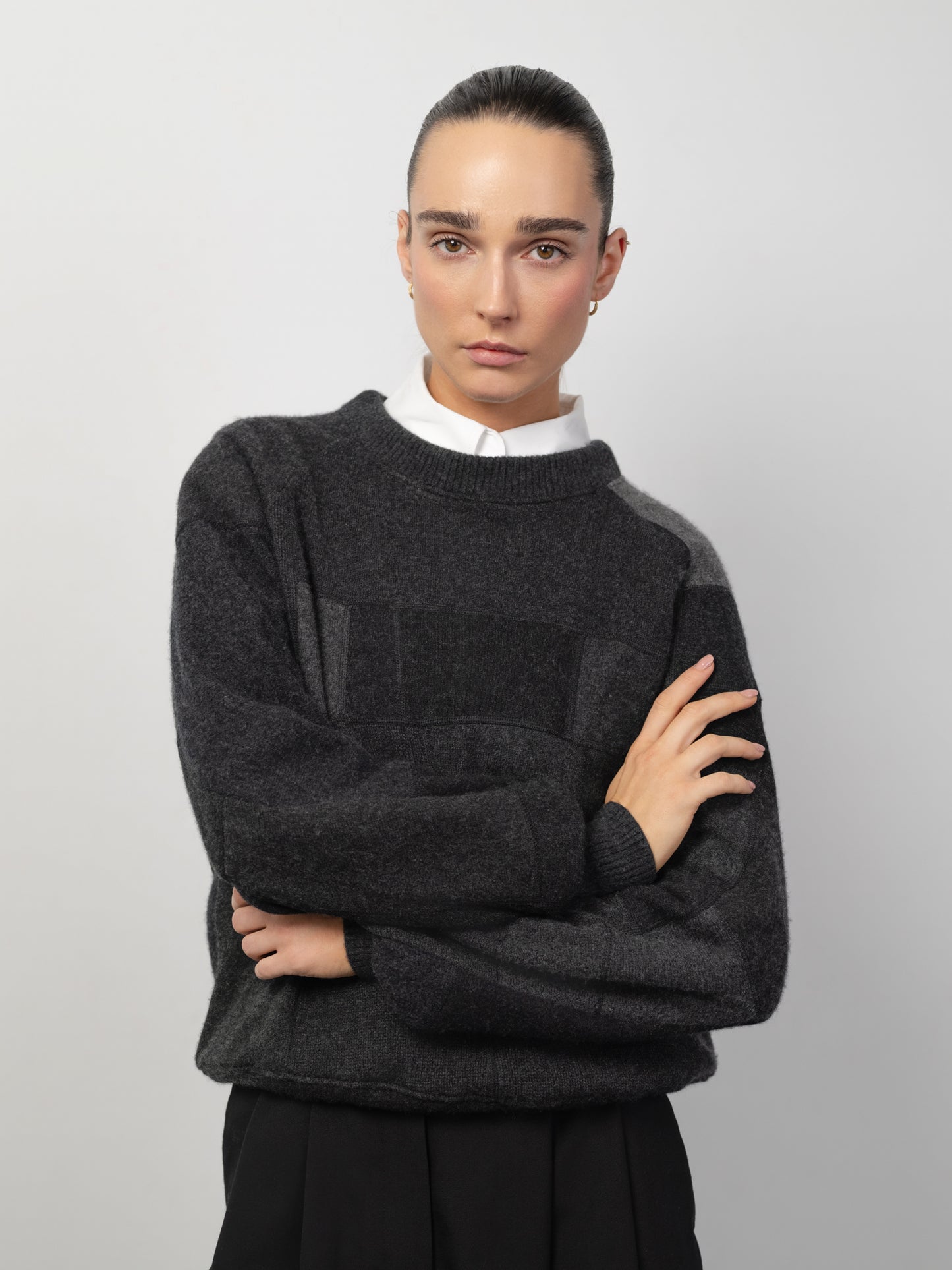 Charcoal Cashmere Jumper