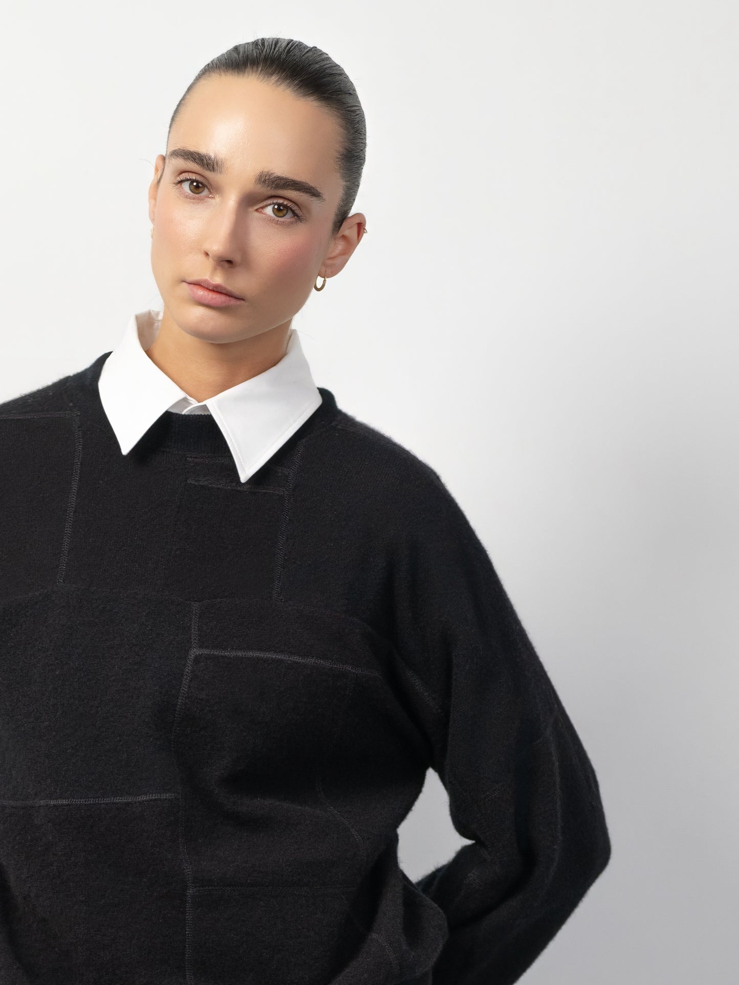 Black Cashmere Jumper