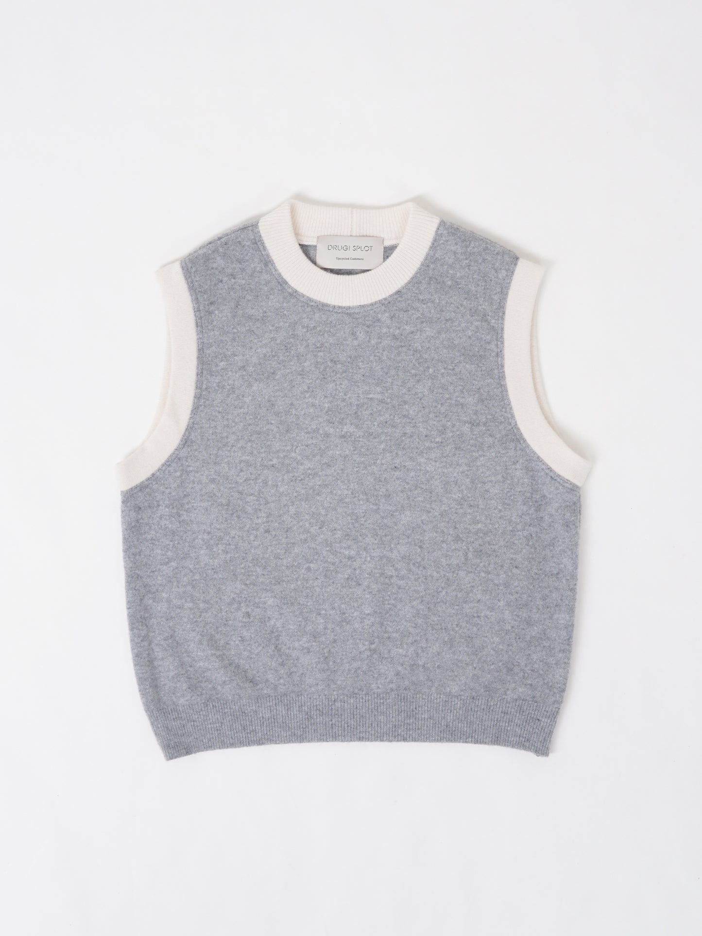 Cashmere Vest Grey