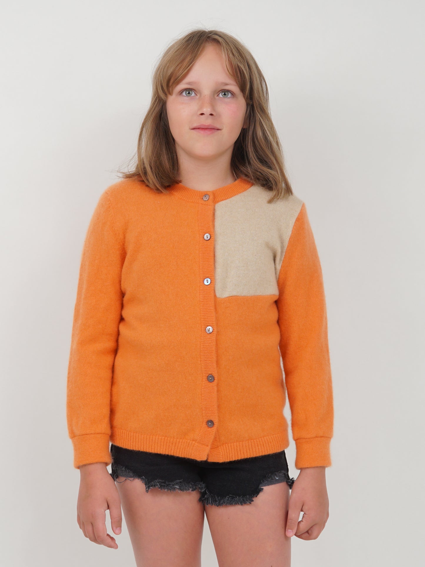Cardigan z kaszmiru
