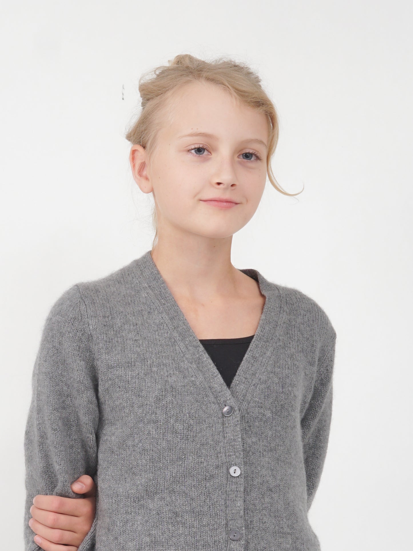 Cardigan z kaszmiru