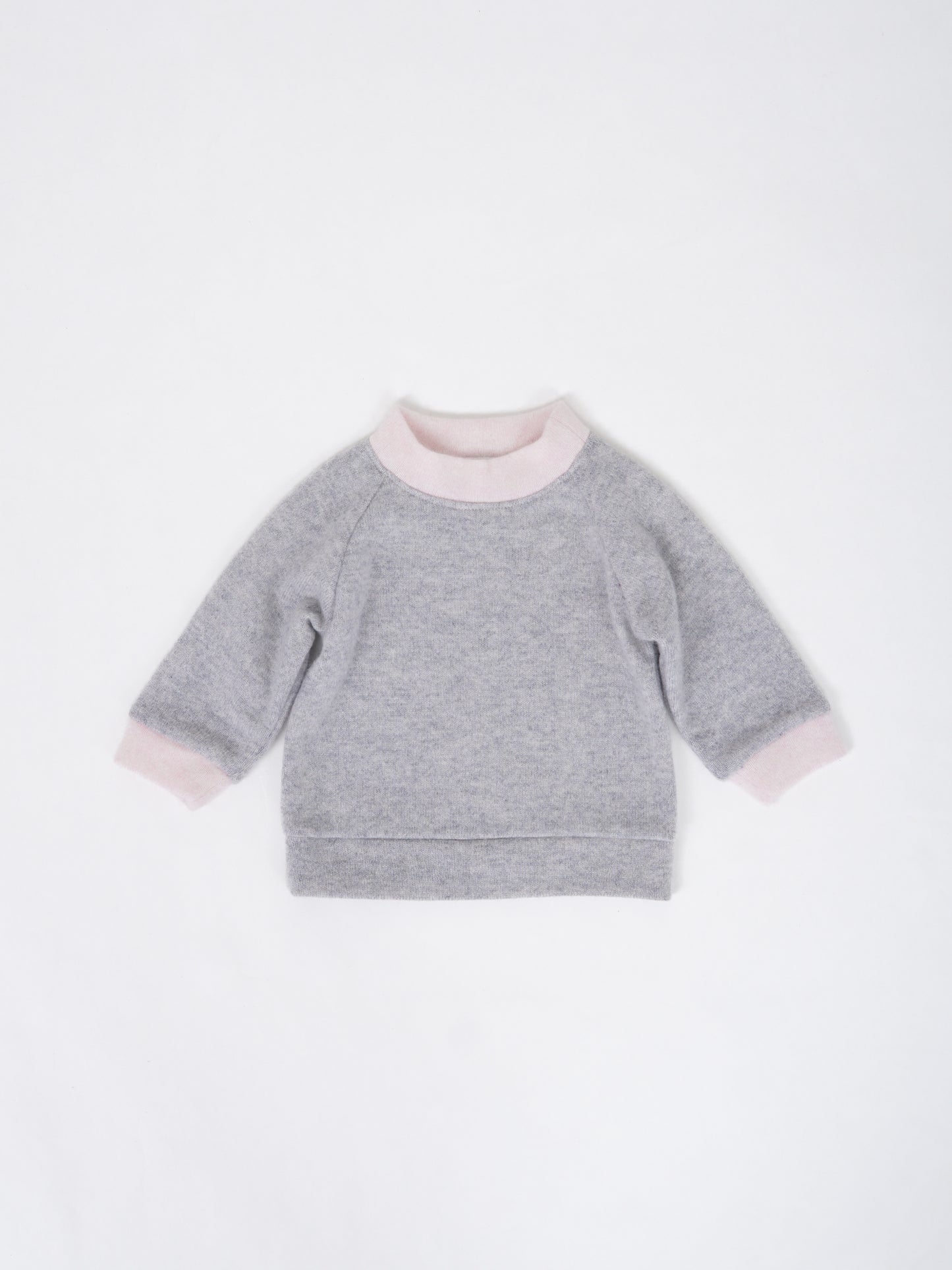 Kaszmirowy komplet Grey&Pink