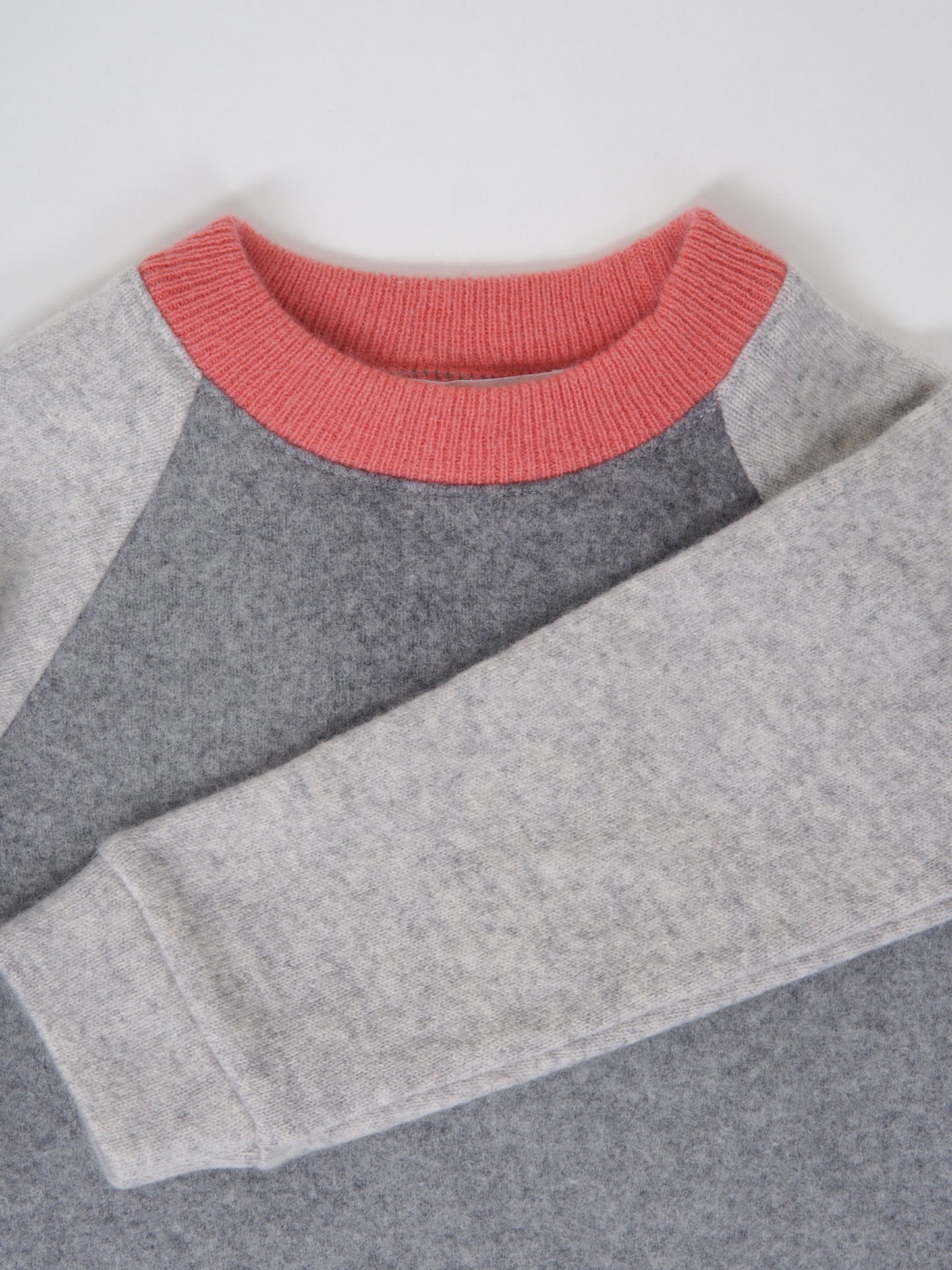 Kaszmirowy komplet Grey&Coral