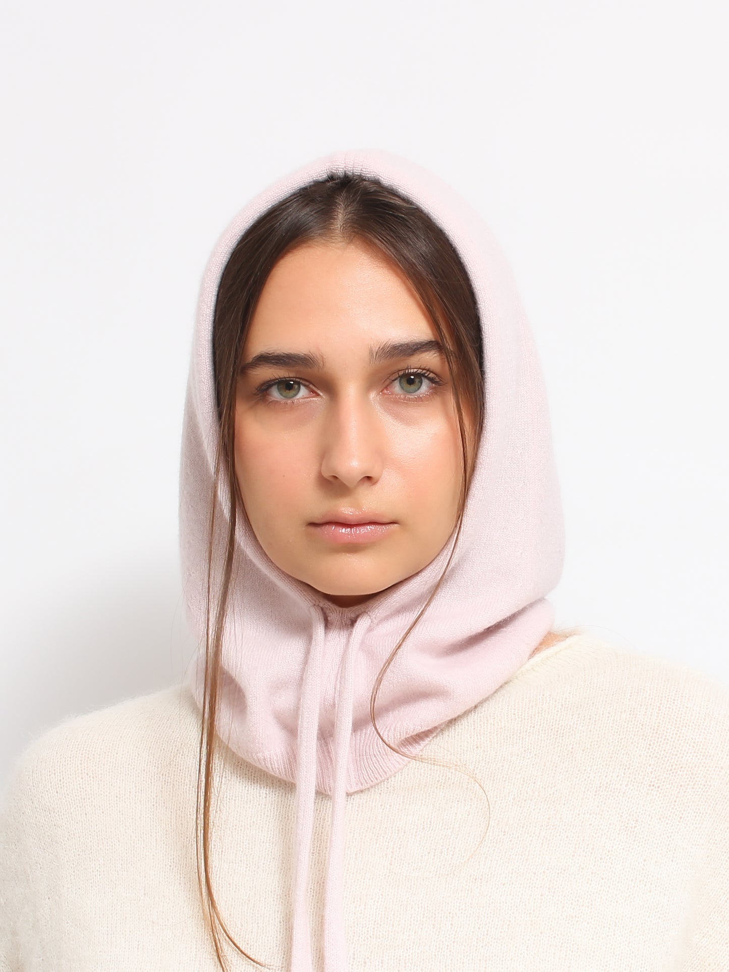 Light Pink Cashmere Hood