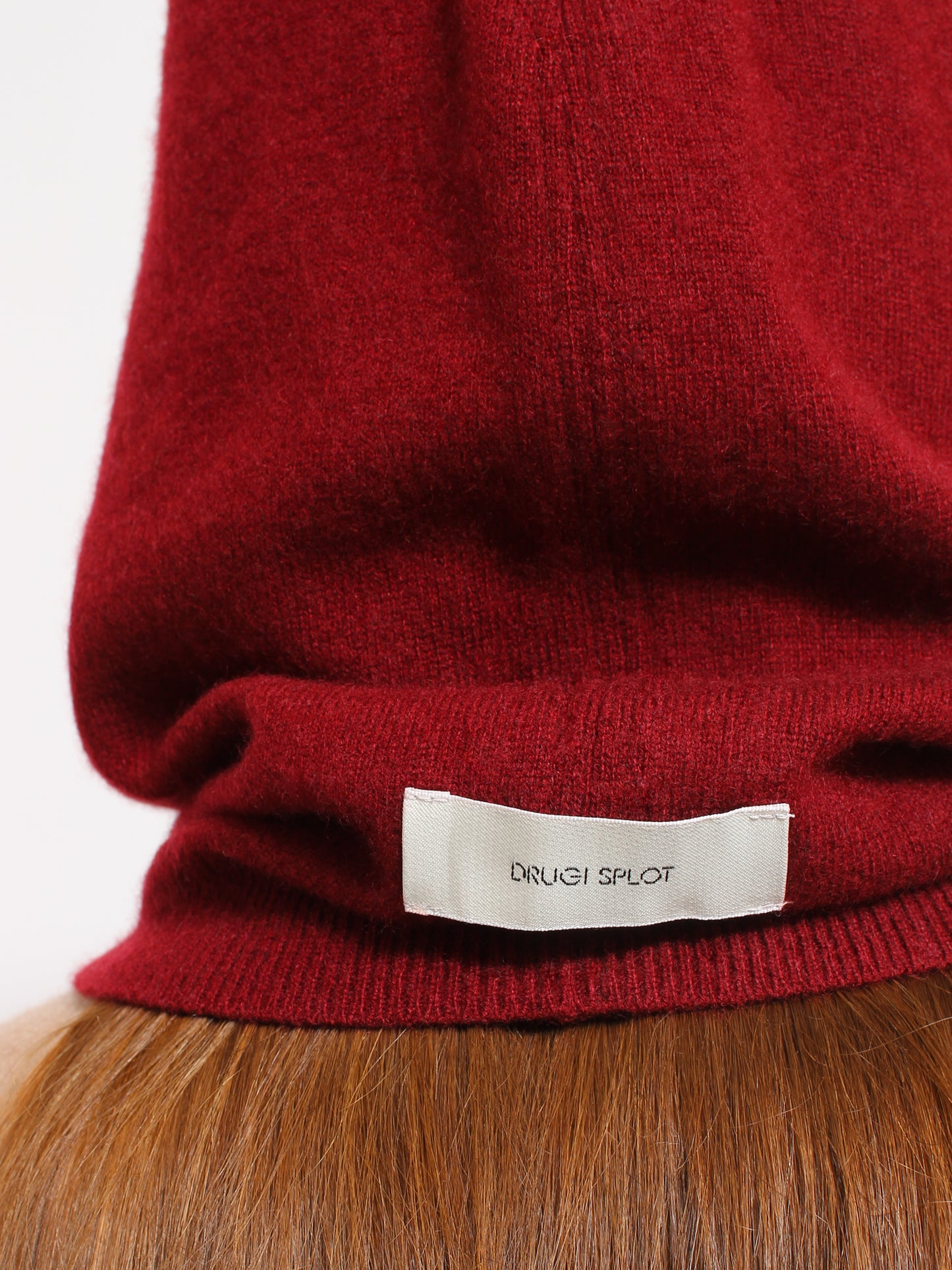 Burgundy Cashmere Hood