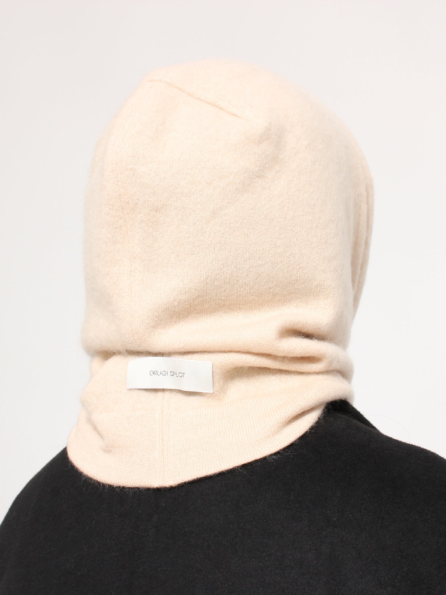 Light Beige Cashmere Hood