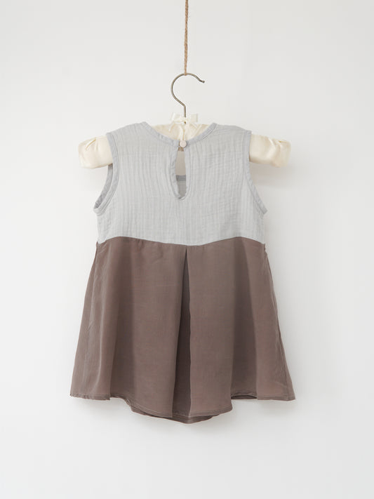 Sukienka Jedwab-Bawełna