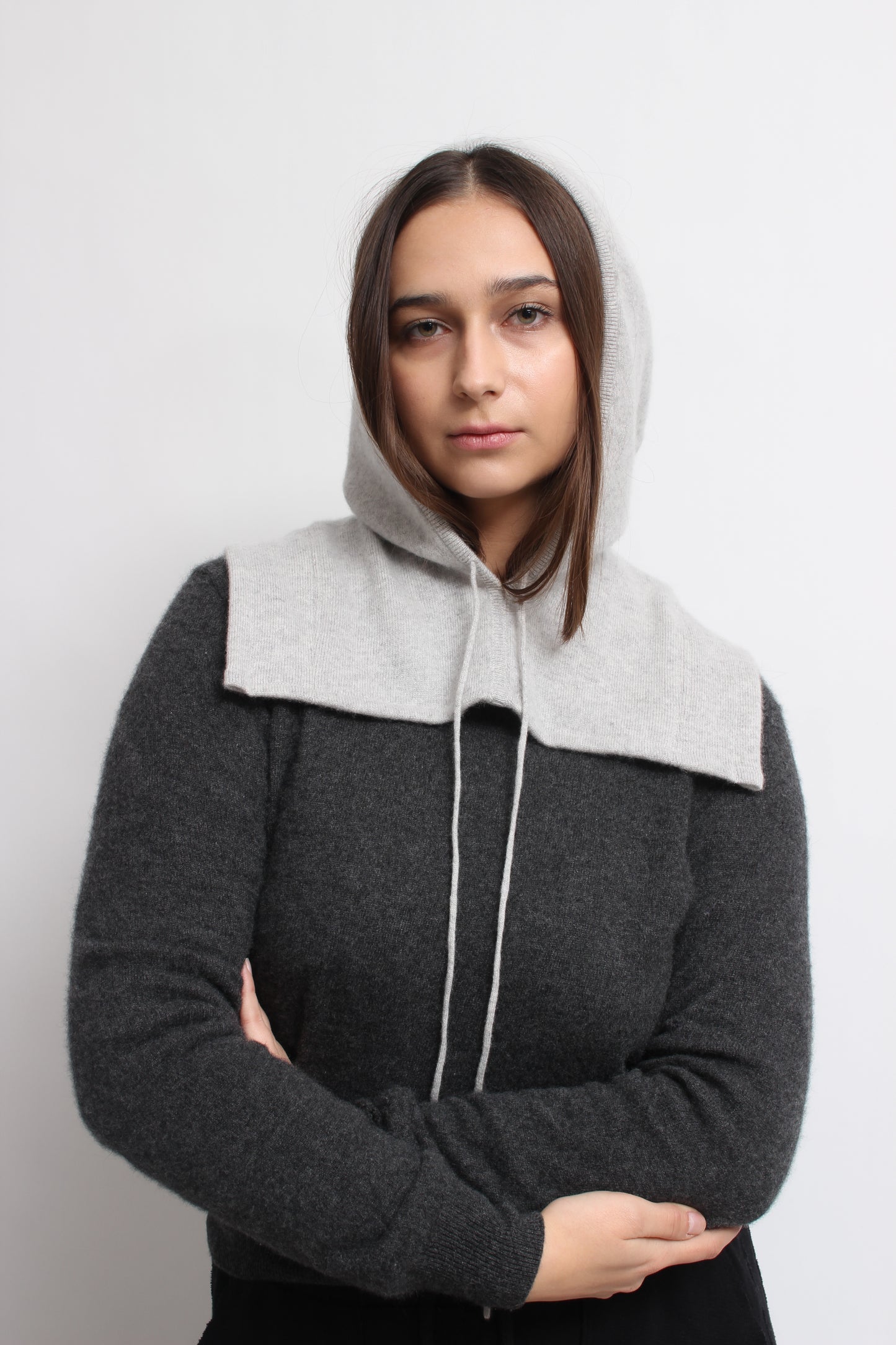 Hood in BALACLAVA cashmere