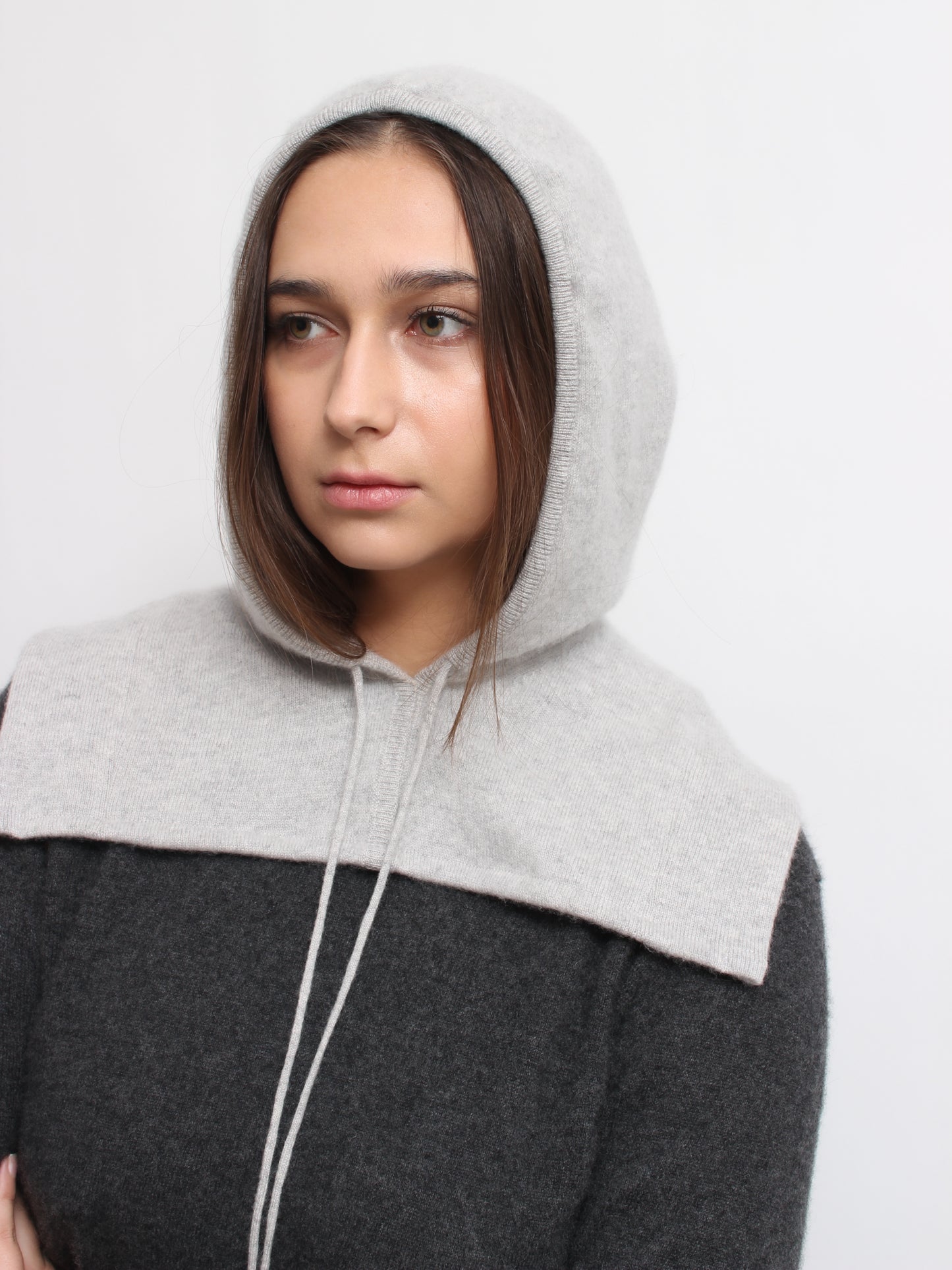 Hood in BALACLAVA cashmere