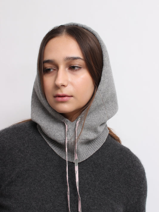 Hood in BALACLAVA cashmere