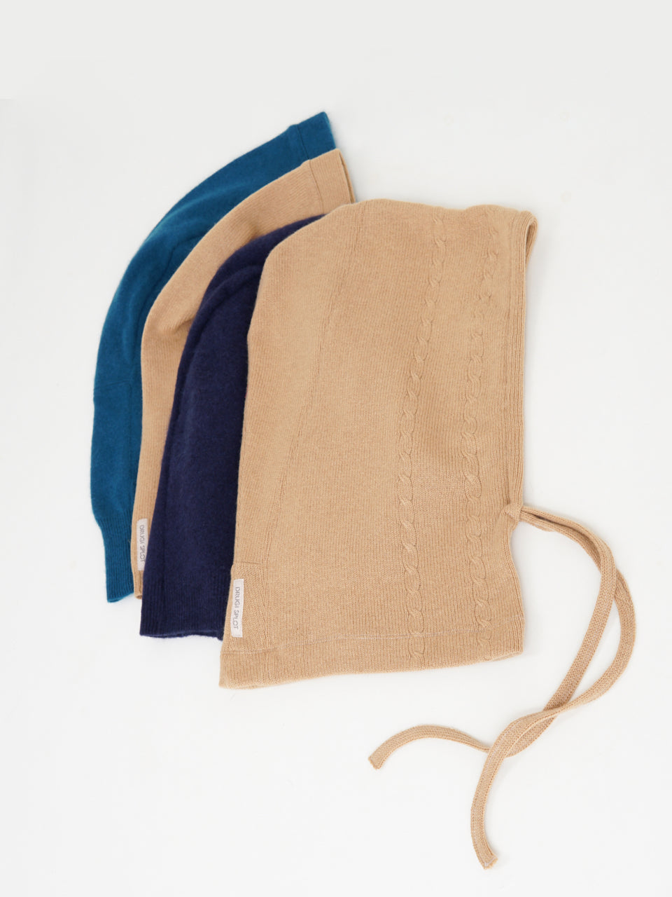 Hood in BALACLAVA cashmere