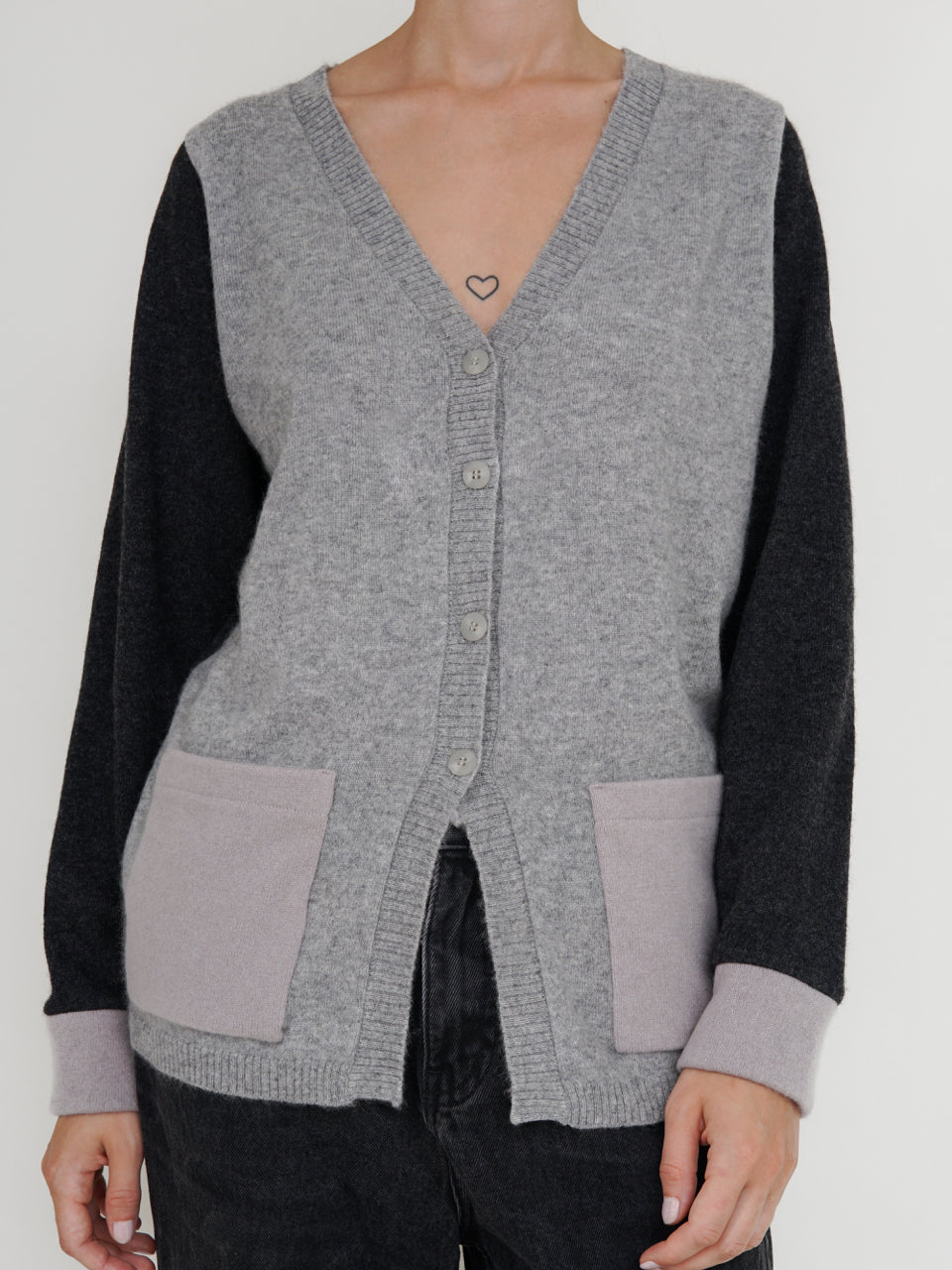 Kaszmirowy cardigan M/L