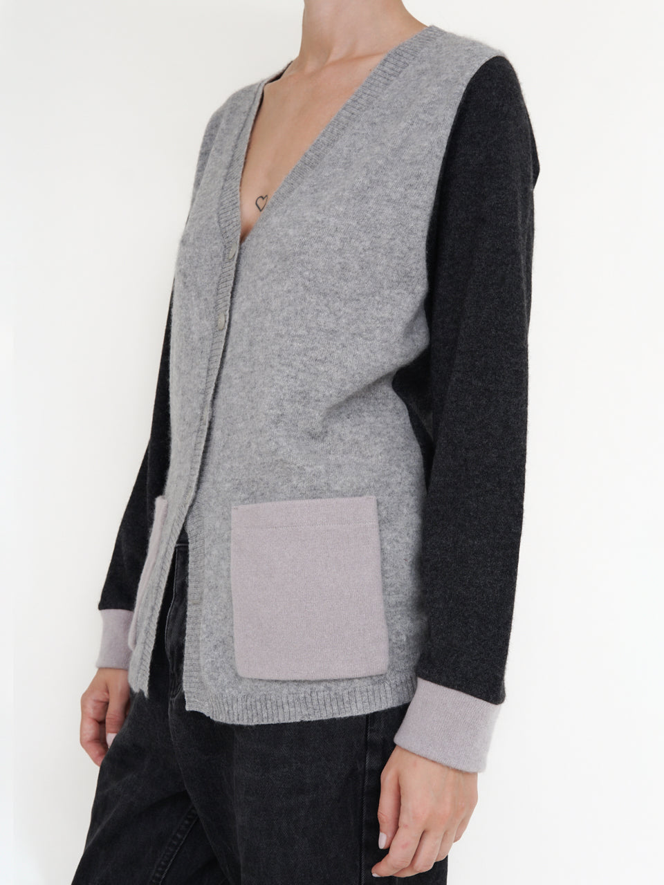 Kaszmirowy cardigan M/L