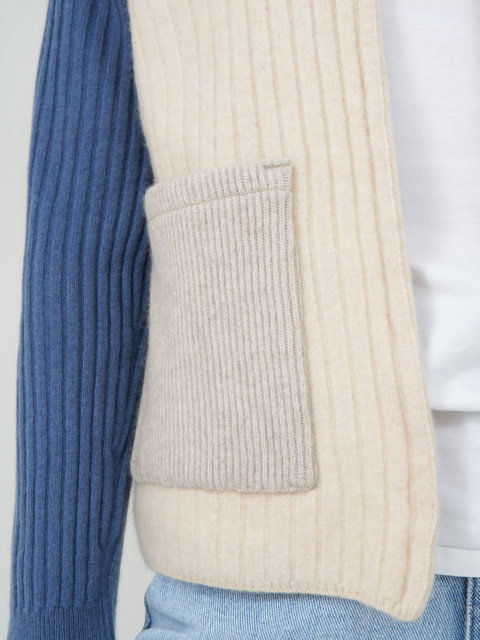 Cardigan z kaszmiru
