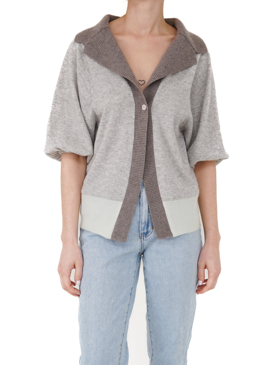 Cardigan z kaszmiru