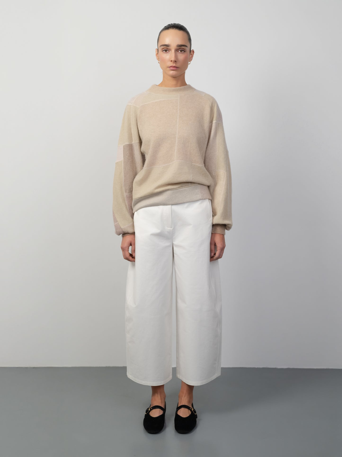 Beige Cashmere Jumper