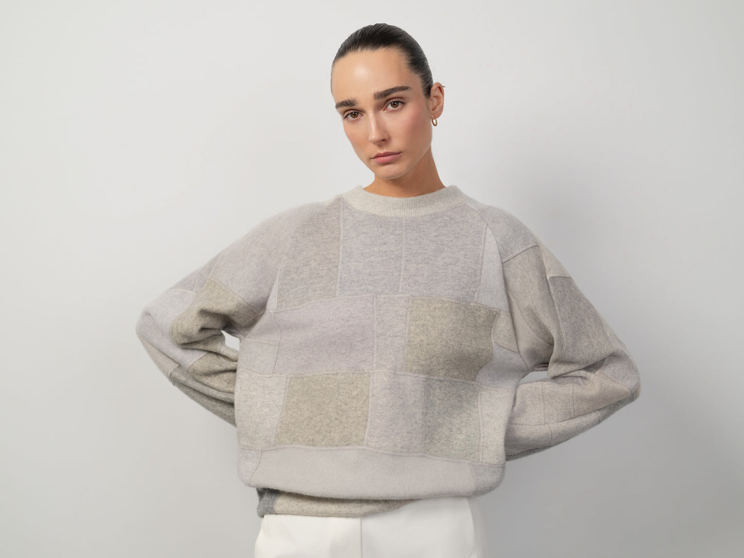 Grey Cashmere Jumper