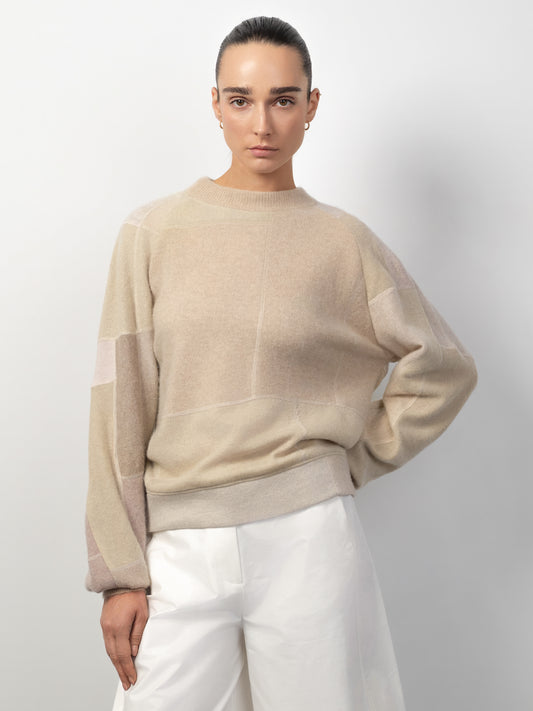 Beige Cashmere Jumper