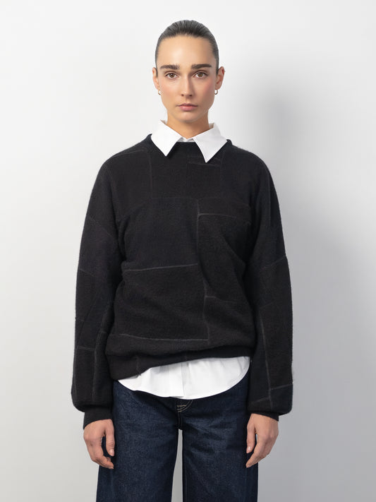 Black Cashmere Jumper
