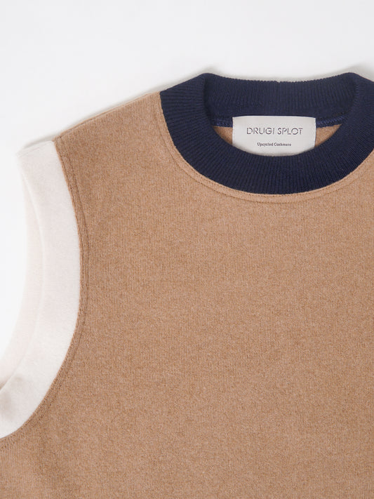 Cashmere Vest Beige