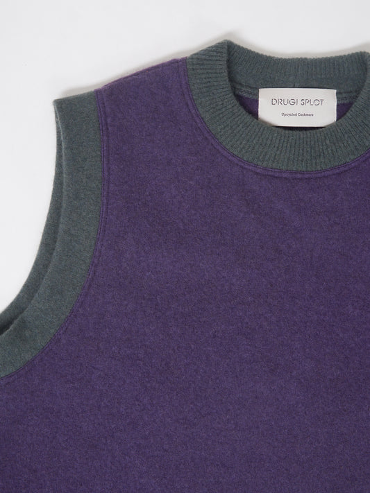 Cashmere Vest Violet