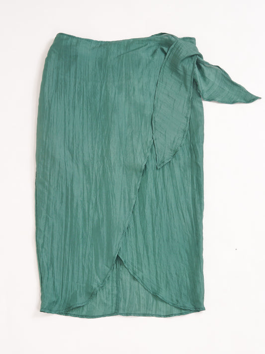 Spódnica Wrap zielona