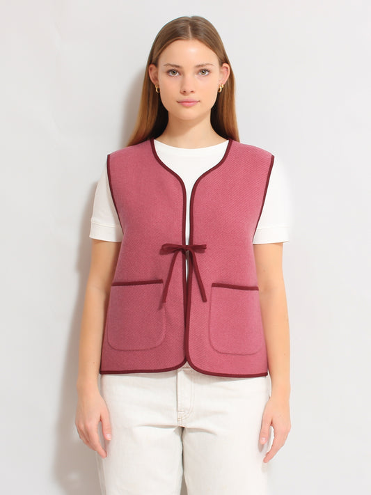 Dust Pink Vest