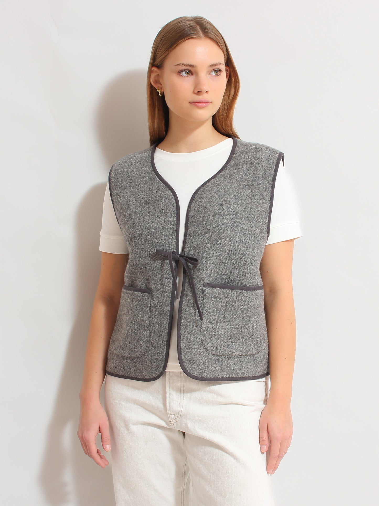 Grey Vest