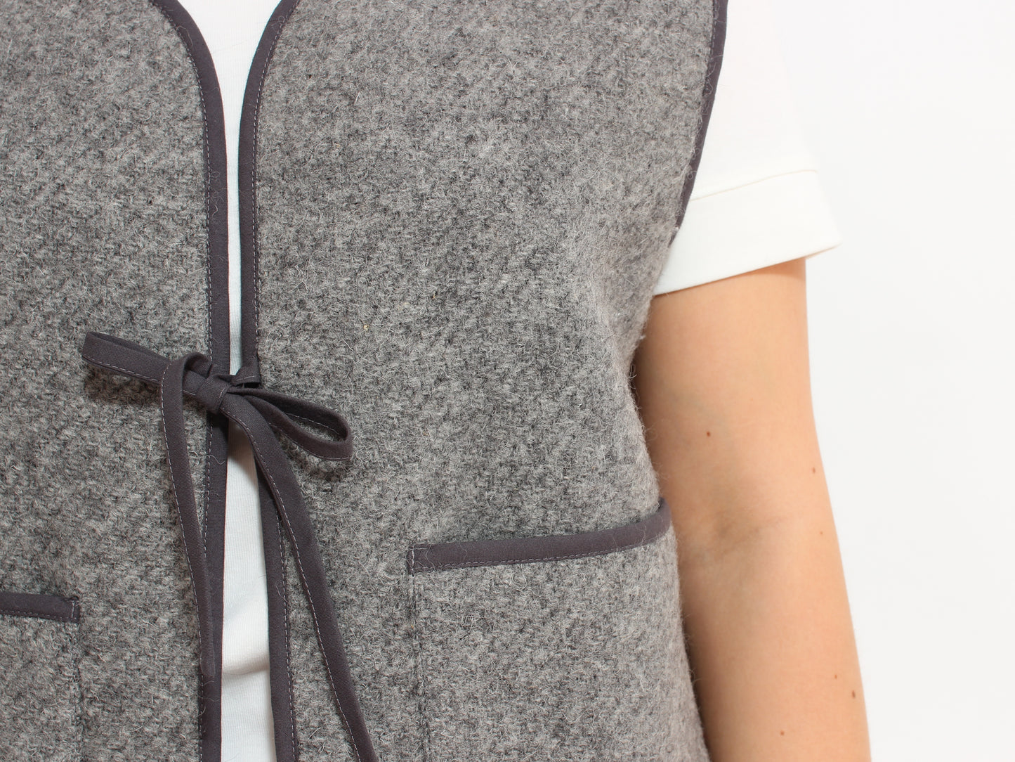 Grey Vest