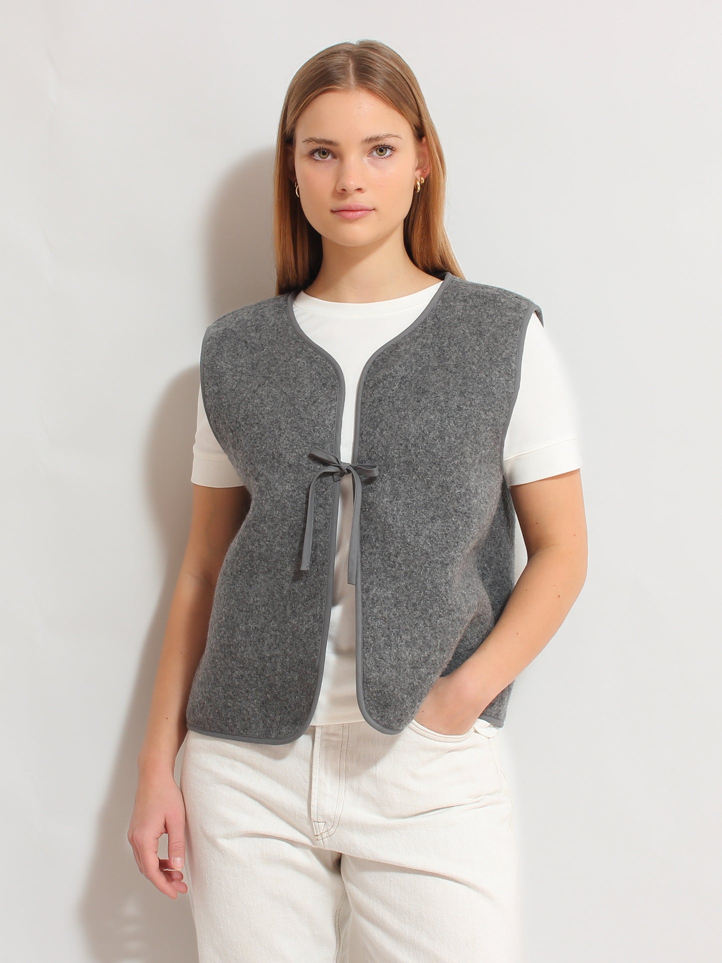 Grey Vest