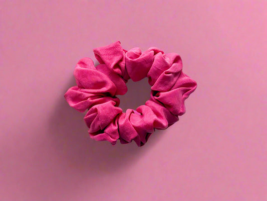 Fuchsia Pink Hood Cashmere & Silk