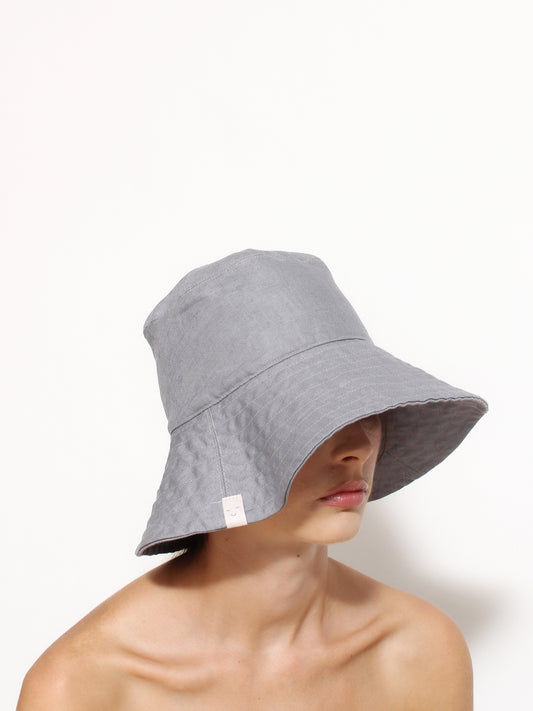Grey Summer Hat
