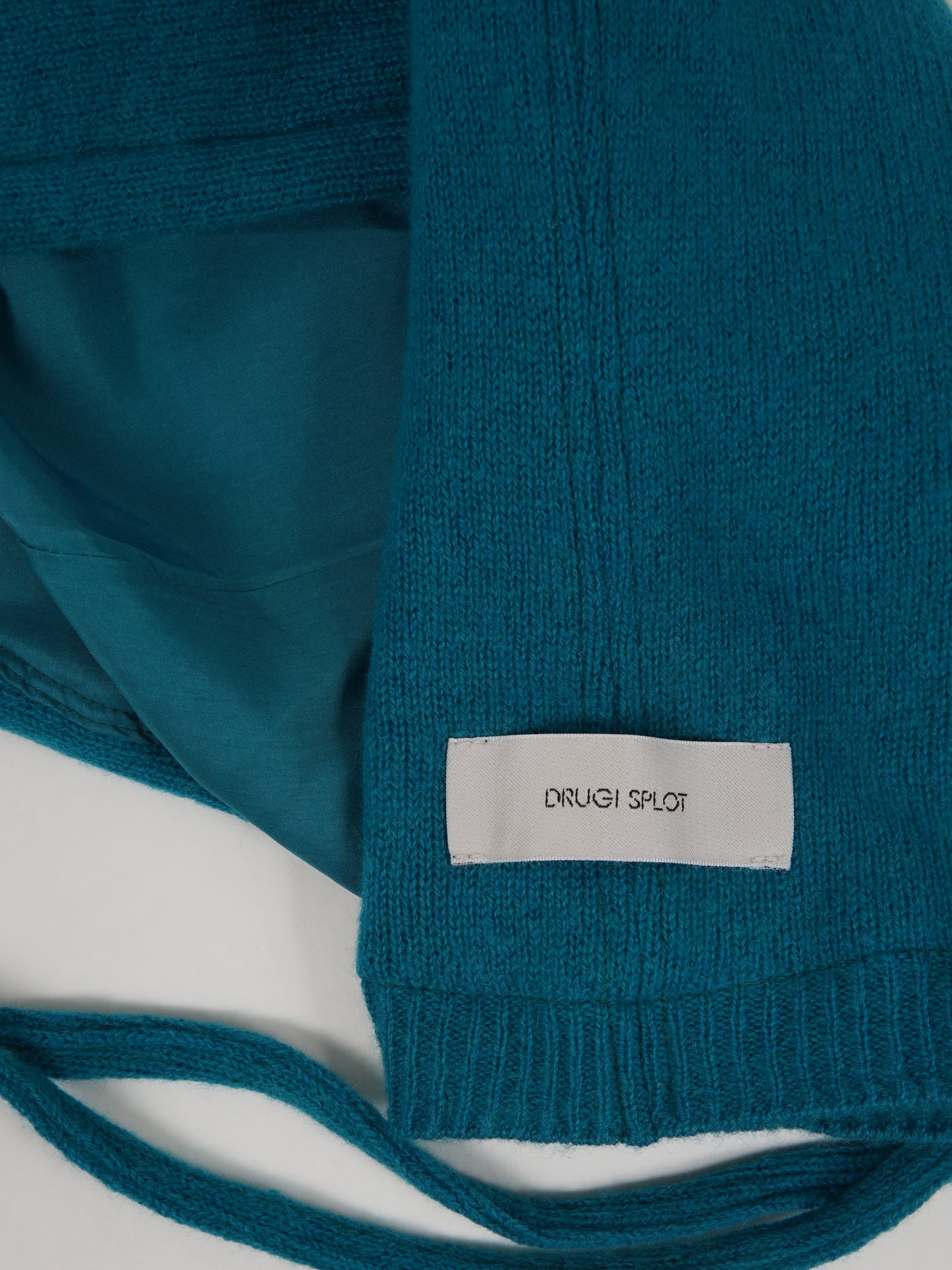 Turquoise Hood Cashmere & Silk