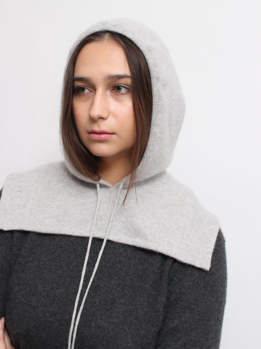 Hood in BALACLAVA cashmere