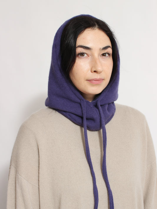 Hood in BALACLAVA cashmere