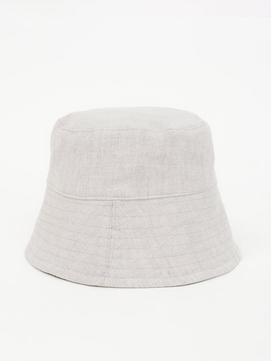 Linen Adults Bucket Hat