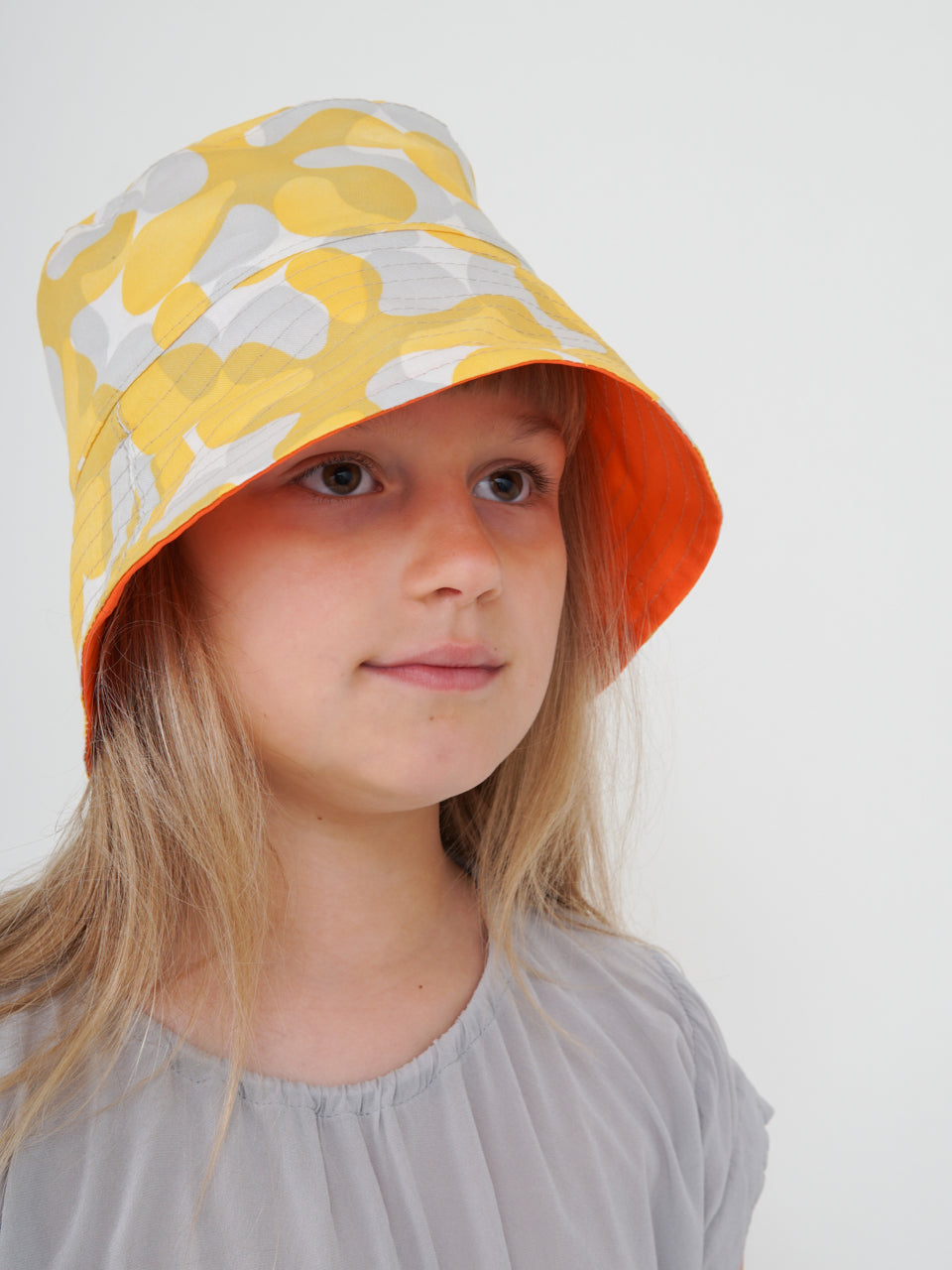Chapeau en soie et coton pour enfants