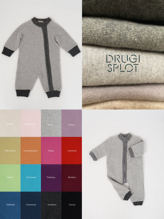 Combinaison en cachemire sur commande